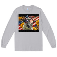 Moon Dust Western 4th Of July Sheep Long Sleeve Tee - LillyAllenDesigns