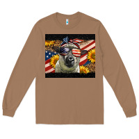 Toasted Coconut Western 4th Of July Sheep Long Sleeve Tee - LillyAllenDesigns
