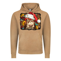 Vintage Camel Christmas Cow Vintage Hoodie - LillyAllenDesigns