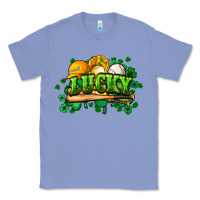 Colony Blue St. Patrick's Day Baseball Classic Tee - HowdyJamesFarm