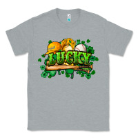 Heather Grey St. Patrick's Day Baseball Classic Tee - HowdyJamesFarm