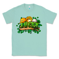 Seafoam St. Patrick's Day Baseball Classic Tee - HowdyJamesFarm
