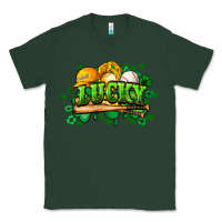 Sports Green St. Patrick's Day Baseball Classic Tee - HowdyJamesFarm