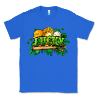 True Royal St. Patrick's Day Baseball Classic Tee - HowdyJamesFarm