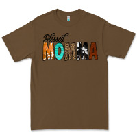 Cacao Blessed Momma Premium Tee - CowCowDesign