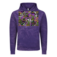 Cloud Purple mardi gras celebration pattern Vintage Hoodie - CowhideDigitalArt