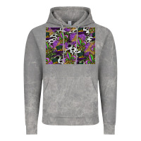 Cloud Rock mardi gras celebration pattern Vintage Hoodie - CowhideDigitalArt