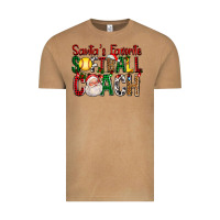 Vintage Camel Santa's Favorite Softball Coach For Christmas Vintage Tee - FaDigitalArtStudio