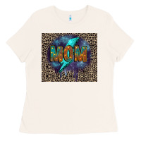 Bone Leopard mom Ladies Tee - FaDigitalArtStudio