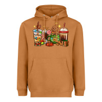 Meerkat Christmas coffee cups with Poodle Heavyweight Hoodie - RanaPortraitStore