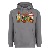 Storm Christmas coffee cups with Poodle Heavyweight Hoodie - RanaPortraitStore