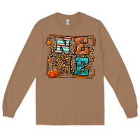 Toasted Coconut Fall Autumn Leopard Nene Long Sleeve Tee - LillyAllenDesigns