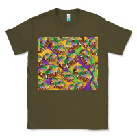 Army Green mardi gras king cake Classic Tee - RanaPortraitStore