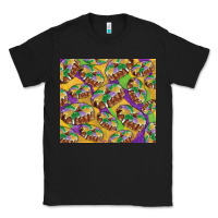 Black mardi gras king cake Classic Tee - RanaPortraitStore