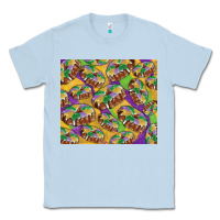 Dusty Blue mardi gras king cake Classic Tee - RanaPortraitStore