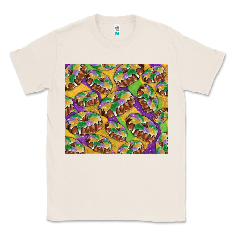 Mardi Gras King Cake Classic Tee by RanaPortraitStore | Teevron