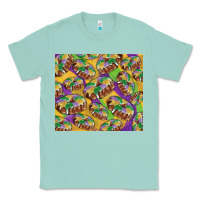 Seafoam mardi gras king cake Classic Tee - RanaPortraitStore