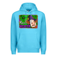 Ocean Blue boo heifer Premium Hoodie - Jasminsmagicworld