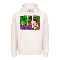 Pale Pink boo heifer Premium Hoodie - Jasminsmagicworld