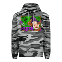 Slate Camo boo heifer Premium Hoodie - Jasminsmagicworld