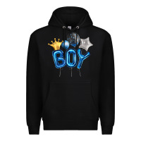 Black Birthday Boy Balloon Premium Hoodie - Artiststas