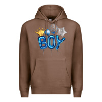 Chestnut Birthday Boy Balloon Premium Hoodie - Artiststas