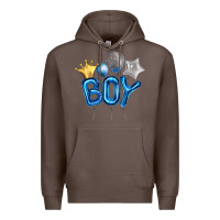 Coffee Birthday Boy Balloon Premium Hoodie - Artiststas