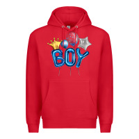 Red Birthday Boy Balloon Premium Hoodie - Artiststas