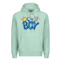 Seafoam Birthday Boy Balloon Premium Hoodie - Artiststas