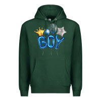 Sports Green Birthday Boy Balloon Premium Hoodie - Artiststas
