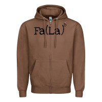 Chestnut fa la christmas Zipper Hoodie - DesigneFamous