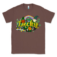 Chestnut lucky gnomes truck St. Patrick's Classic Tee - HowdyJamesFarm