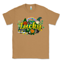Toasted Coconut lucky gnomes truck St. Patrick's Classic Tee - HowdyJamesFarm