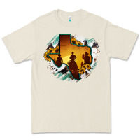 Bone Horsehide Texas Map Cowboys Flag Premium Tee - RanaPortraitStore
