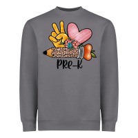 Storm peace love pre k Heavyweight Sweatshirt - JahusDesignShop