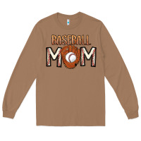 Toasted Coconut Baseball Mom Long Sleeve Tee - CowhideDigitalArt