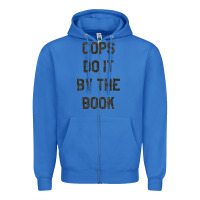 True Royal cops do it by the book 1988, halloween Zipper Hoodie - DesigneFamous