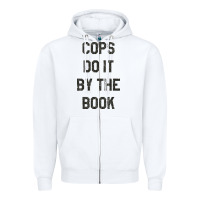 White cops do it by the book 1988, halloween Zipper Hoodie - DesigneFamous