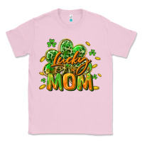 Bubblegum Pink Lucky Mom  St. Patrick's Day Classic Tee - CowGirlArtShop