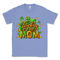 Colony Blue Lucky Mom  St. Patrick's Day Classic Tee - CowGirlArtShop