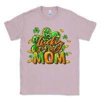 Lilac Lucky Mom  St. Patrick's Day Classic Tee - CowGirlArtShop