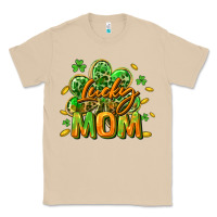 Mushroom Lucky Mom  St. Patrick's Day Classic Tee - CowGirlArtShop