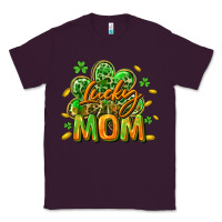 Plum Lucky Mom  St. Patrick's Day Classic Tee - CowGirlArtShop