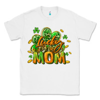 White Lucky Mom  St. Patrick's Day Classic Tee - CowGirlArtShop