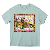 Arona Easter Day with farm animals tumbler Heavy Core Tee - HowdyJamesFarm