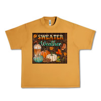 Peanut Butter sweater weather tumbler Urban Heavy Tee - BundleAndBundleShop
