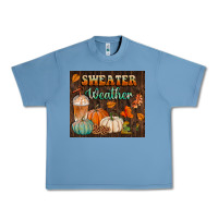 Pebble Blue sweater weather tumbler Urban Heavy Tee - BundleAndBundleShop