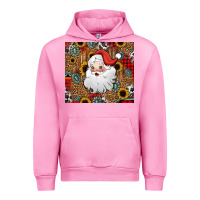 Fuchsia Pink western santa claus Urban Hoodie - Jasminsmagicworld