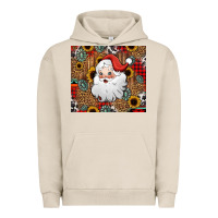 Pigment French Oak western santa claus Urban Hoodie - Jasminsmagicworld