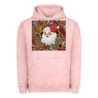 Pigment Salmon western santa claus Urban Hoodie - Jasminsmagicworld